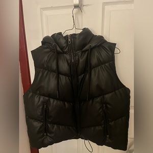 Zara Black Puffer